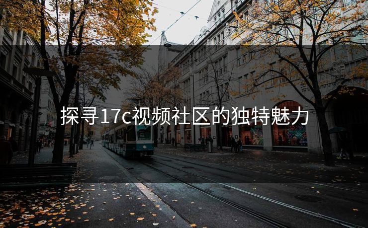 探寻17c视频社区的独特魅力